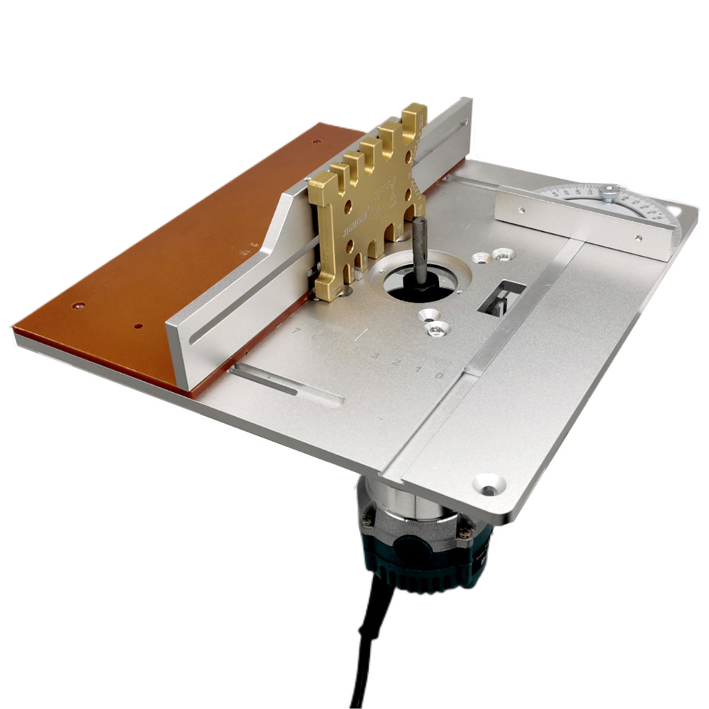 Woodworking Plans - Aluminium Router Table Insert Plate Electric