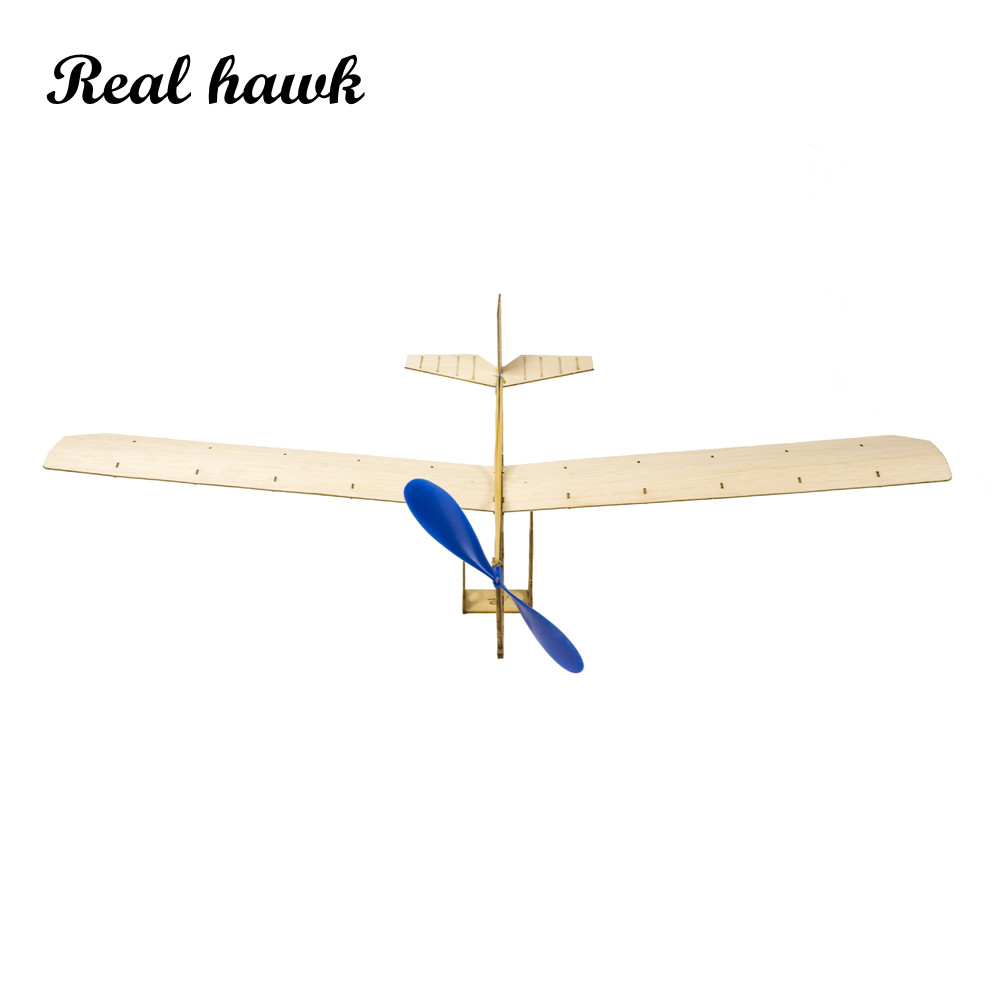 Woodworking For Beginners - STEM Rubber Band Powered Airplane Kit,