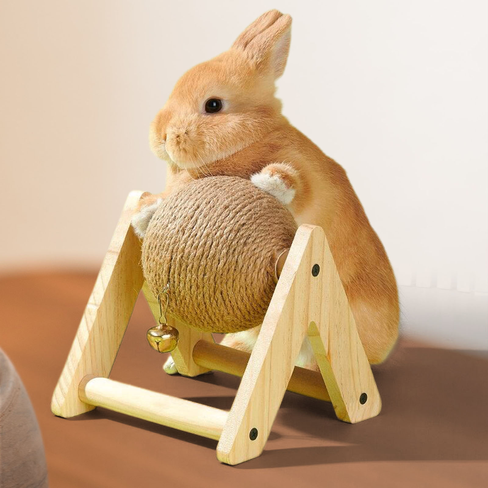 Woodworking Rabbet - Rabbit Toys Grinding Claw Ball Sisal