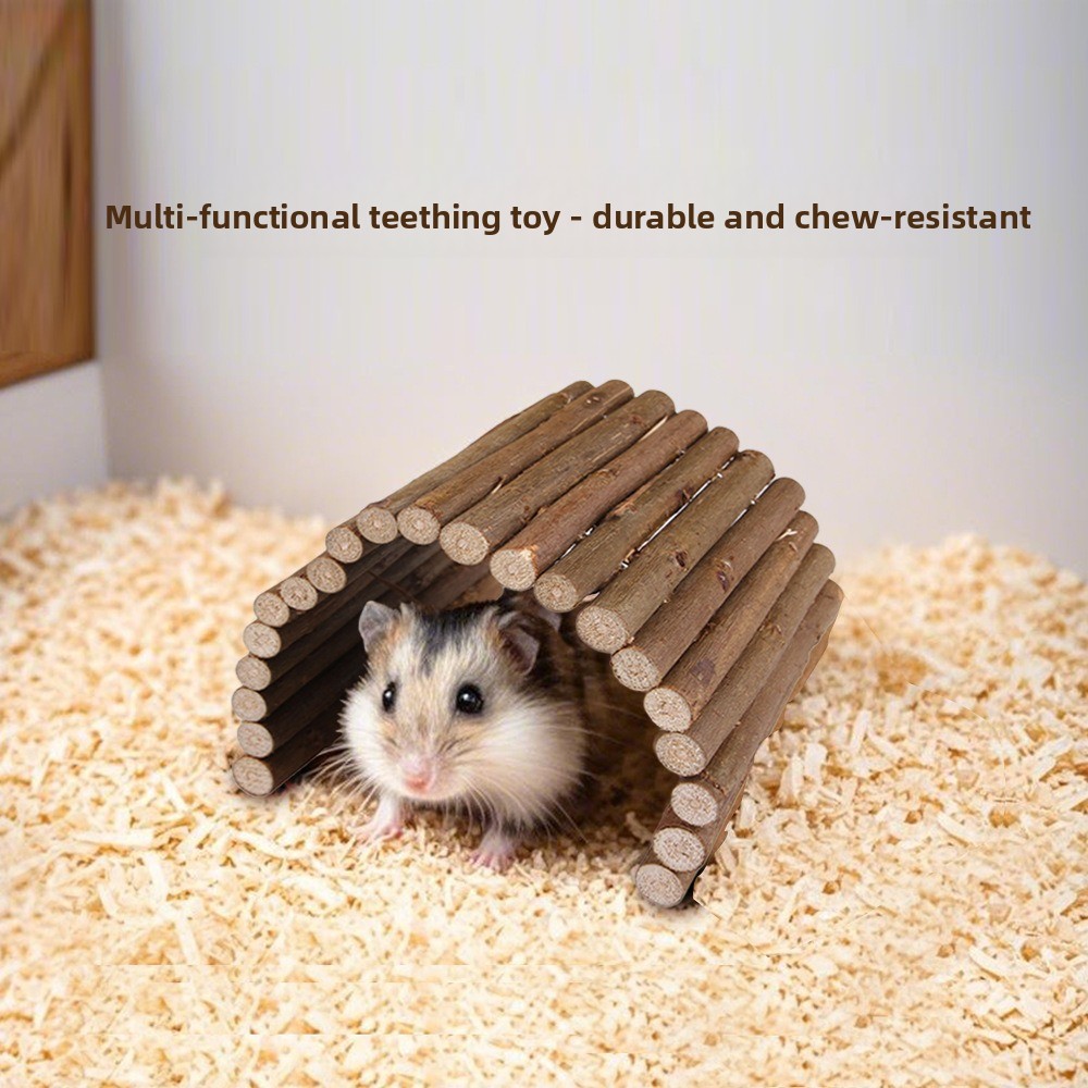 Woodworking Rabbet - Multifunctional Small Pet Molar Willow Branch
