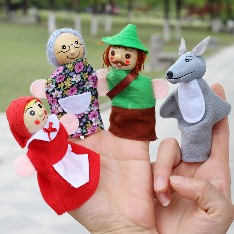 Woodworking For Beginners - 4pcs/Lot Kids Finger Puppets Doll Plush