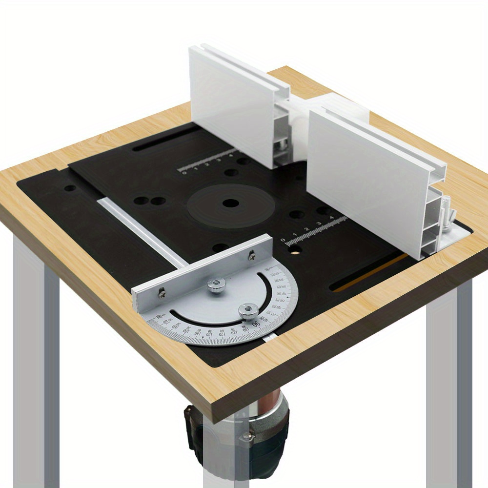 Woodworking Router - Aluminum Router Desktop Insert Board, Woodworking