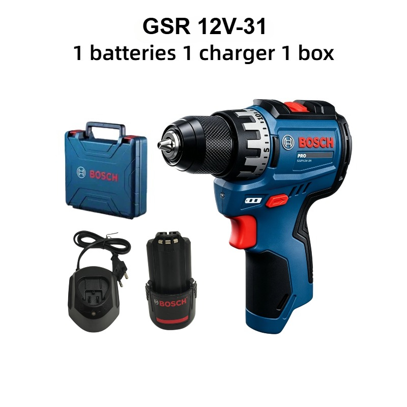 Woodworking Drills - Bosch Professional GSR 12V-31 Cordless Drill