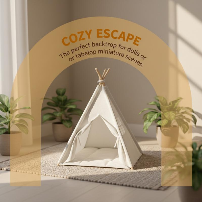 Woodworking Diy - [JN] 1:12 Scale Camping Tent Model