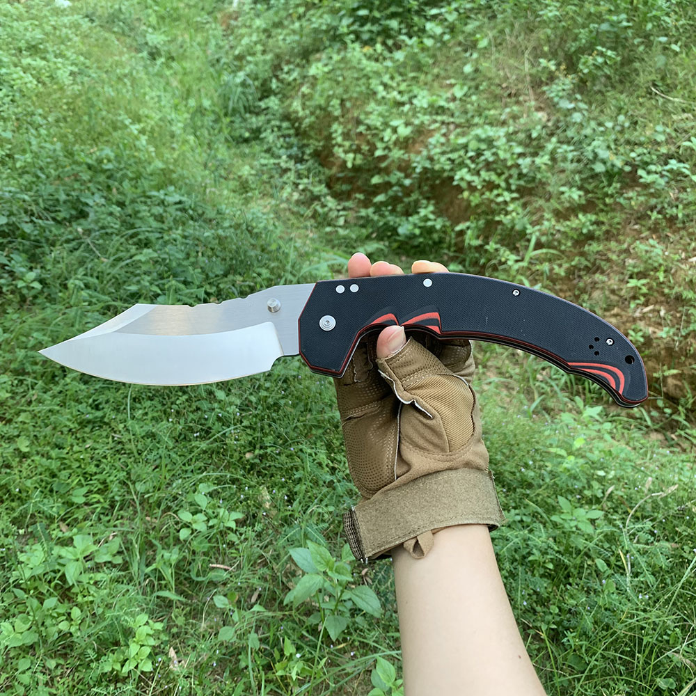 Woodworking Gifts For Men - Mayhem Folding Knife Carrying Hunting Knife
