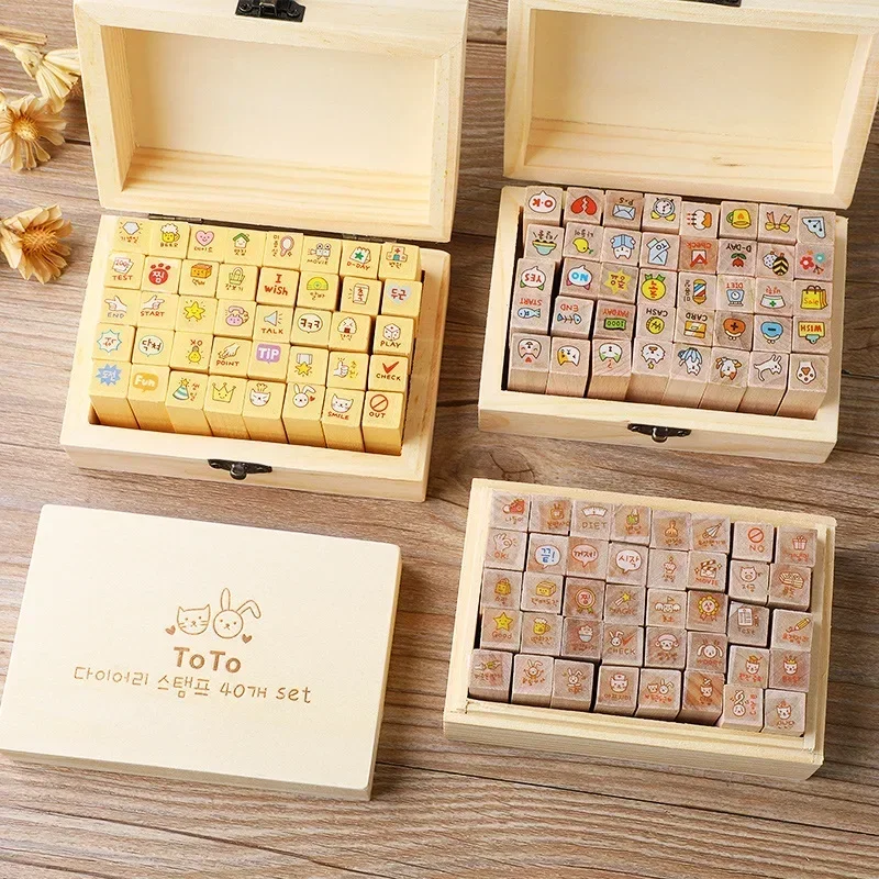 Woodworking Rabbet - Creative Stationery Cute Rabbit Cat Wooden