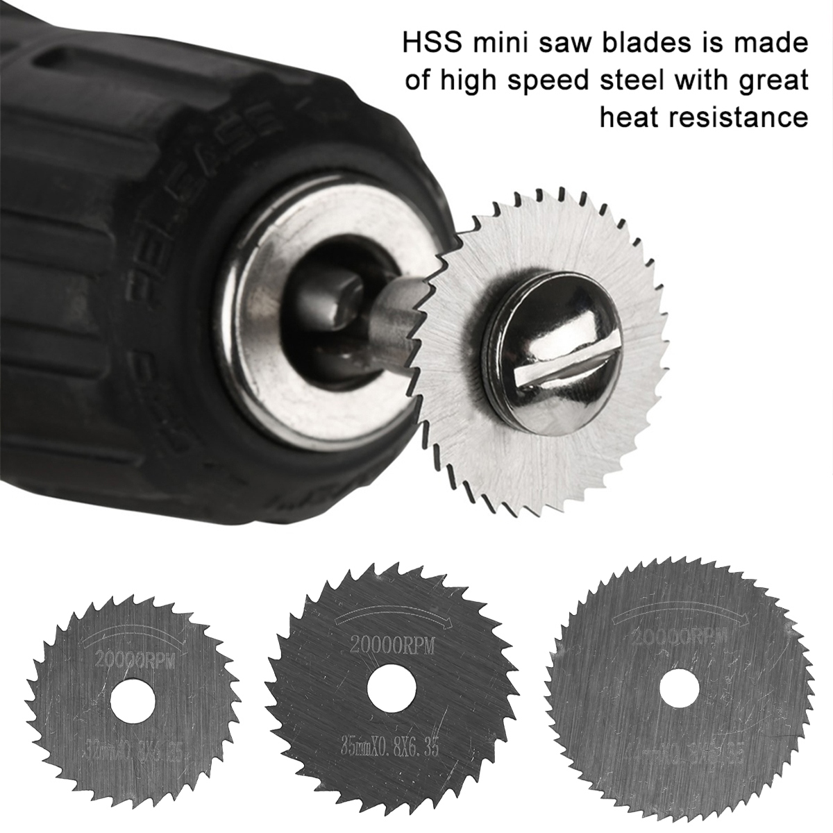 31/30pc Diamond Cutting Discs  - Woodworking Drills recension och pris