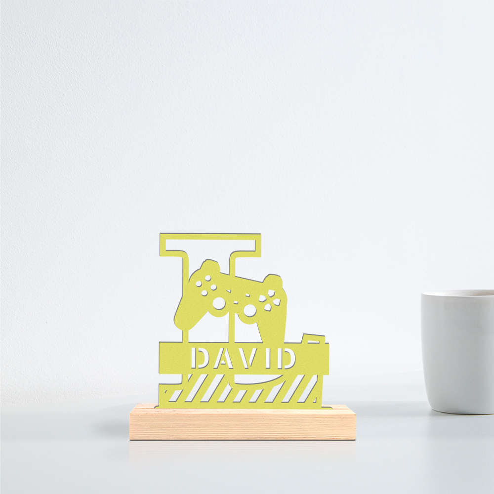 1pc Metal Desktop Ornaments an - Woodworking Laser recension och pris