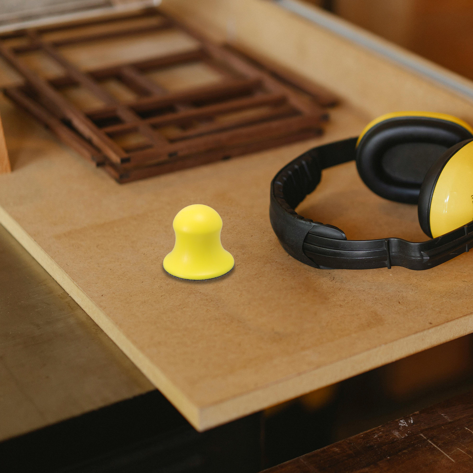 Handheld PU Foaming Round Sand - Furniture And Woodworking recension och pris