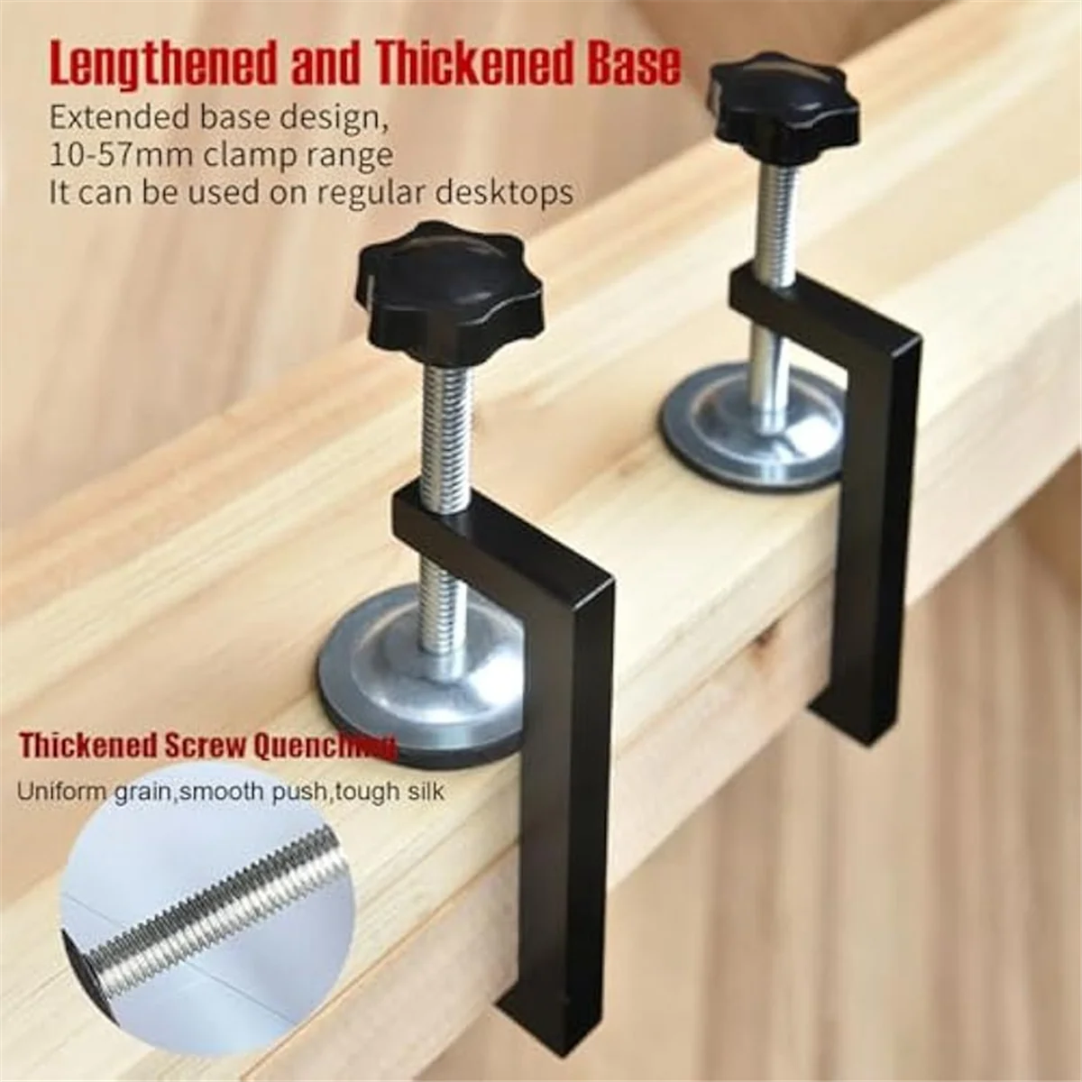 A06K 4pc G Clamps for Woodwork - Woodworking Hand Tools recension och pris
