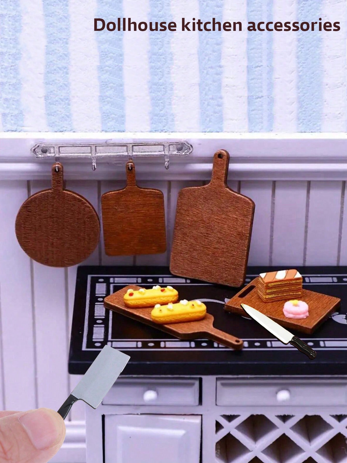 Dollhouse Mini Kitchen Set Cut - Woodworking Diy recension och pris
