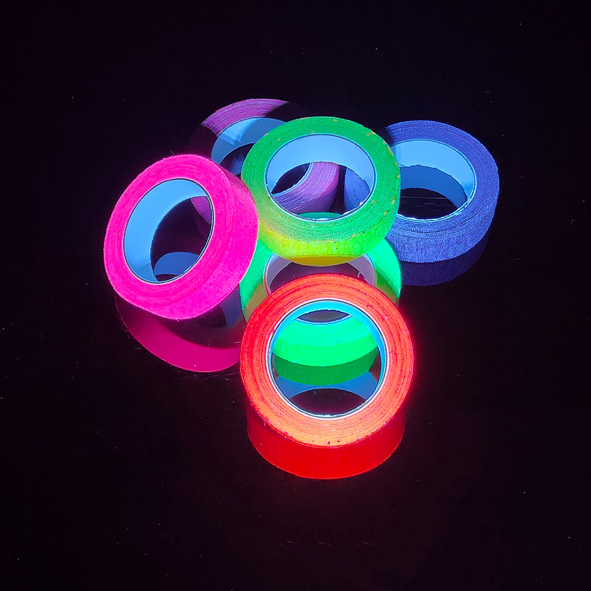 6-Pack Neon Fluorescent Tape S - Woodworking Uv Light recension och pris