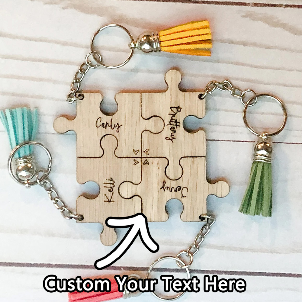 Custom Keychain - Personalized - Woodworking Laser recension och pris