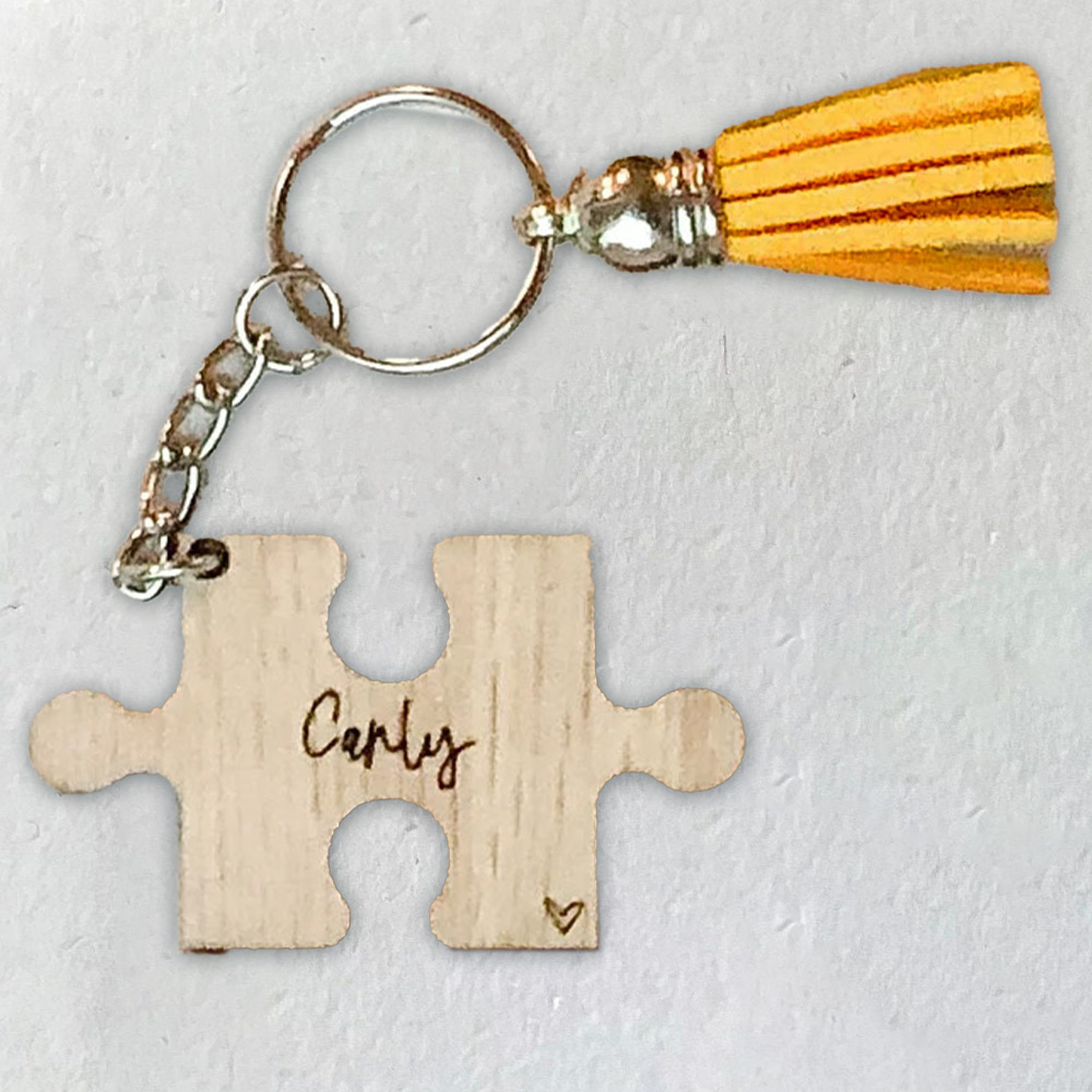 Custom Keychain - Personalized - Woodworking Laser recension och pris