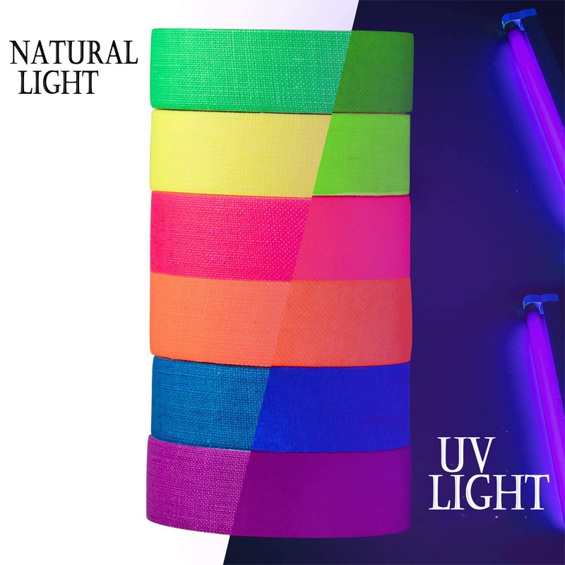 5Meter 6 Colors Neon Gaffer Cl - Woodworking Uv Light recension och pris