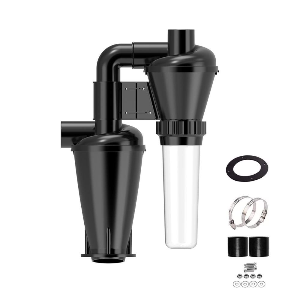 Double Filtration - Cyclone Du - Woodworking Dust Collector recension och pris