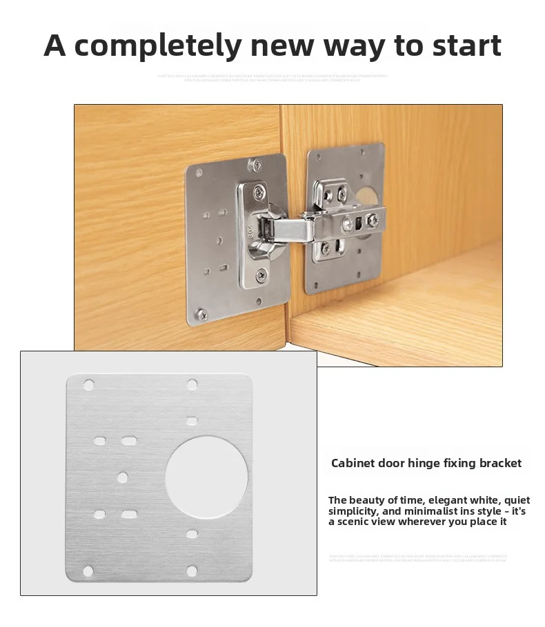 Cabinet Hinge Repair Plate Kit - Cabinet Scraper Set recension och pris
