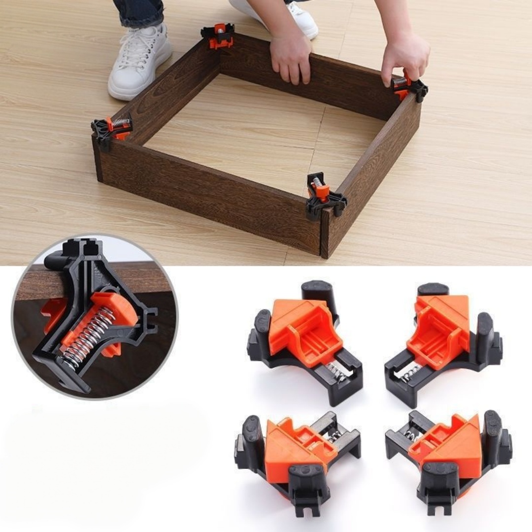4pcs 90° Right Angle Clamp Fix - Furniture And Woodworking recension och pris