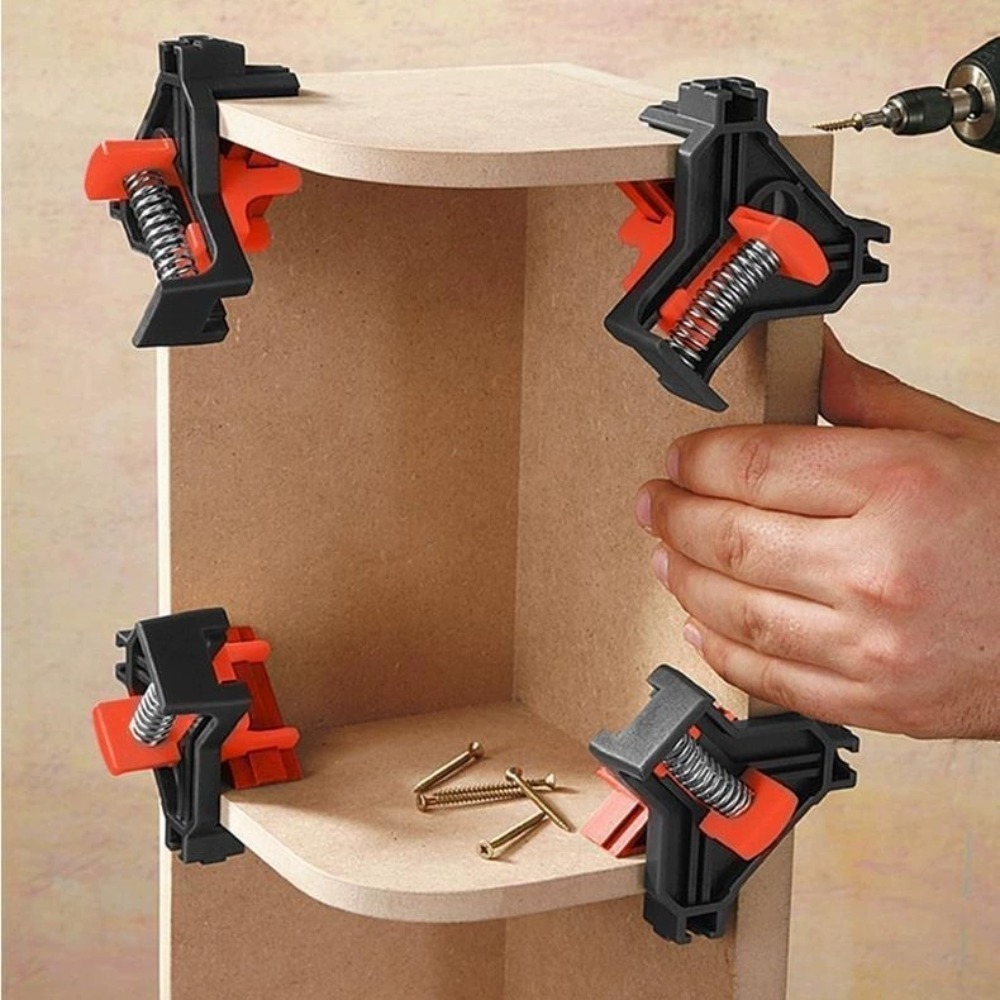 4pcs 90° Right Angle Clamp Fix - Furniture And Woodworking recension och pris