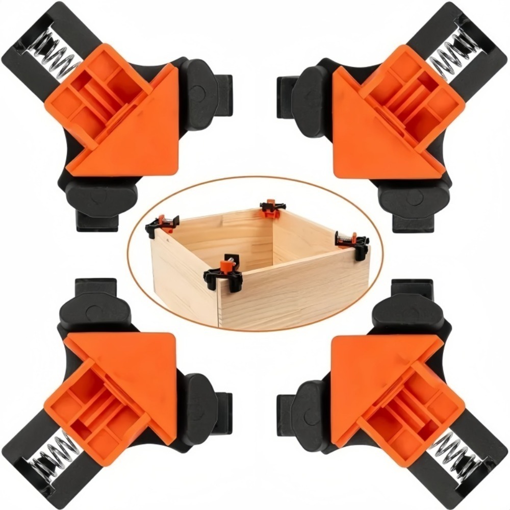 4pcs 90° Right Angle Clamp Fix - Furniture And Woodworking recension och pris