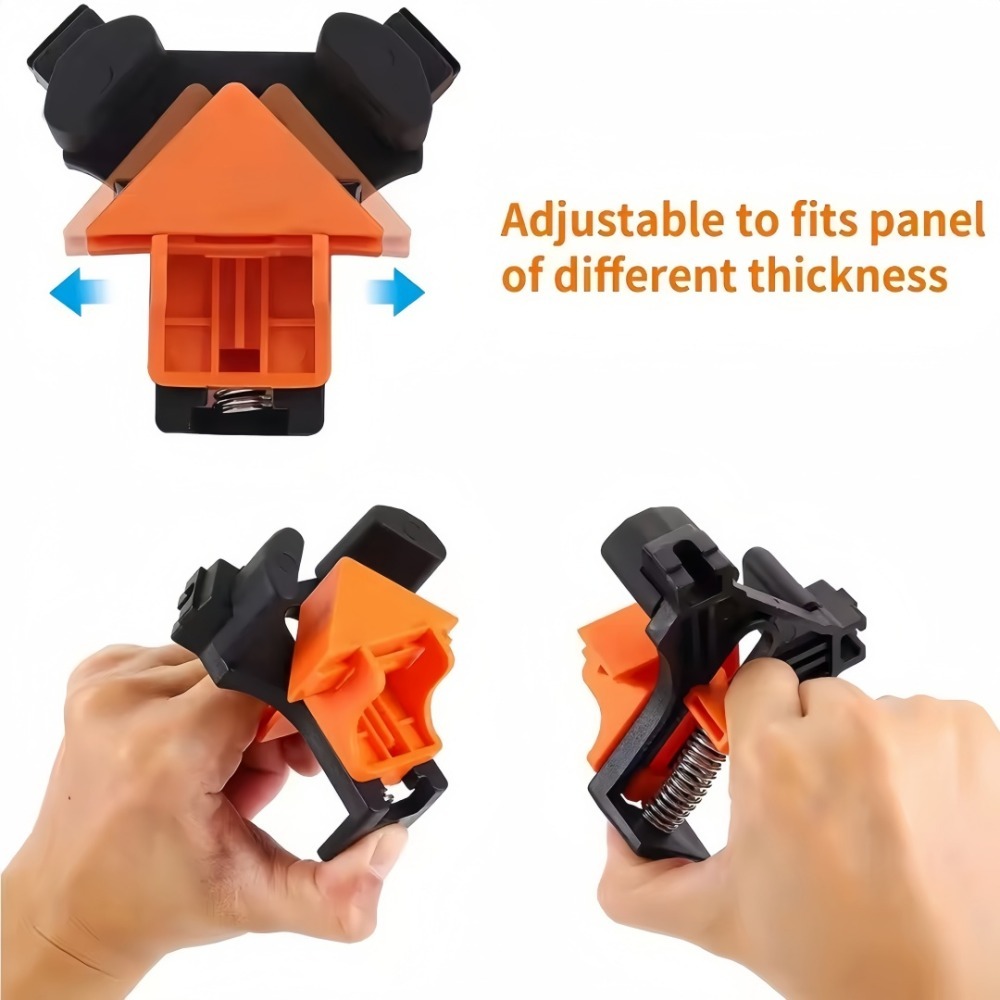 4pcs 90° Right Angle Clamp Fix - Furniture And Woodworking recension och pris