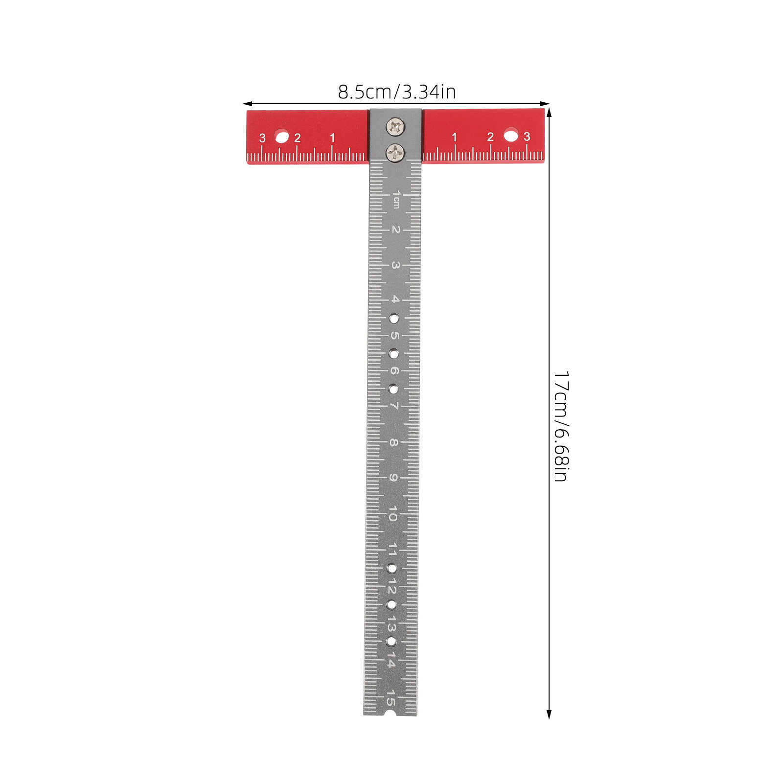 T Ruler Aluminum Alloy Precise - Woodworking Company recension och pris