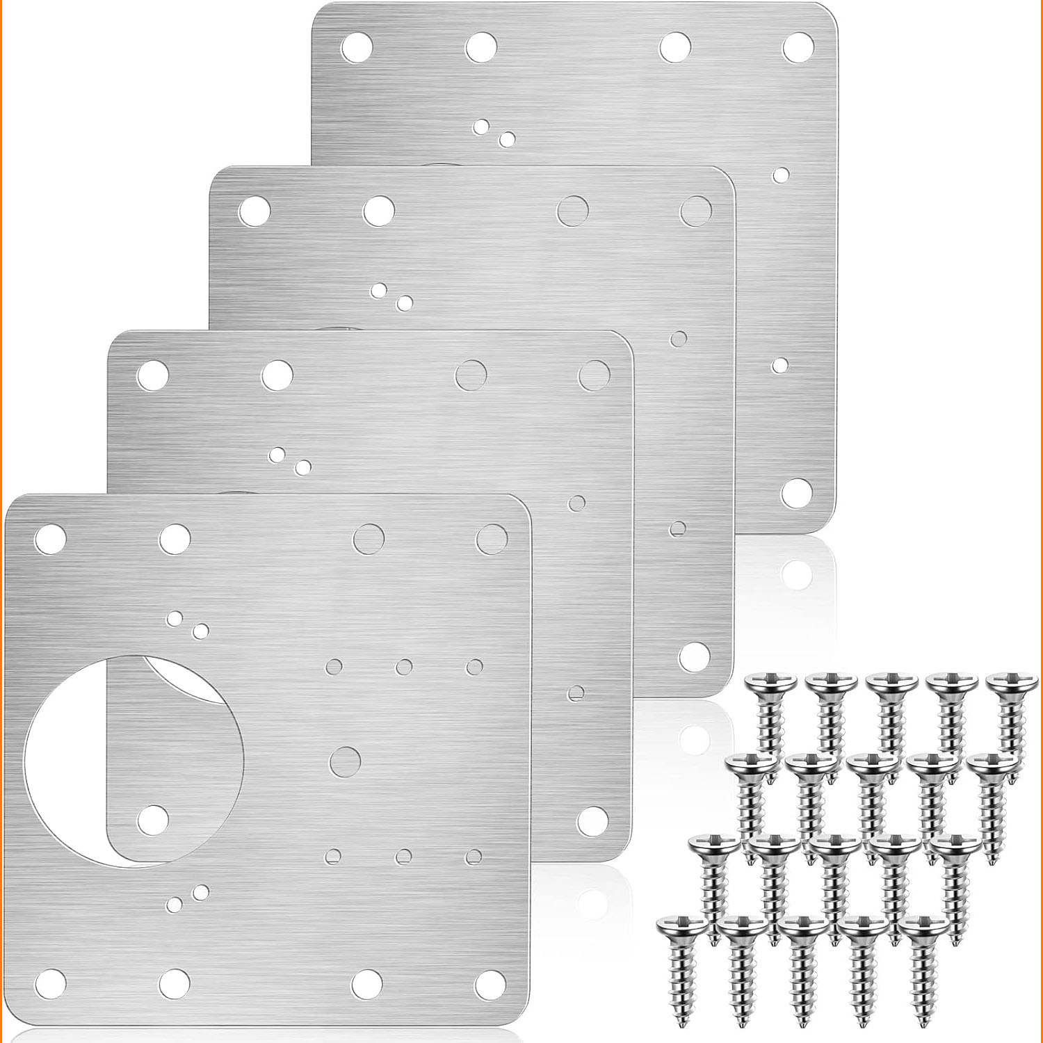 Cabinet Hinge Repair Plate Kit - Cabinet Scraper Set recension och pris