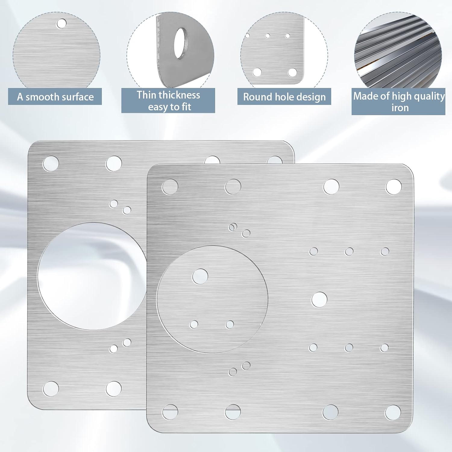 Cabinet Hinge Repair Plate Kit - Cabinet Scraper Set recension och pris