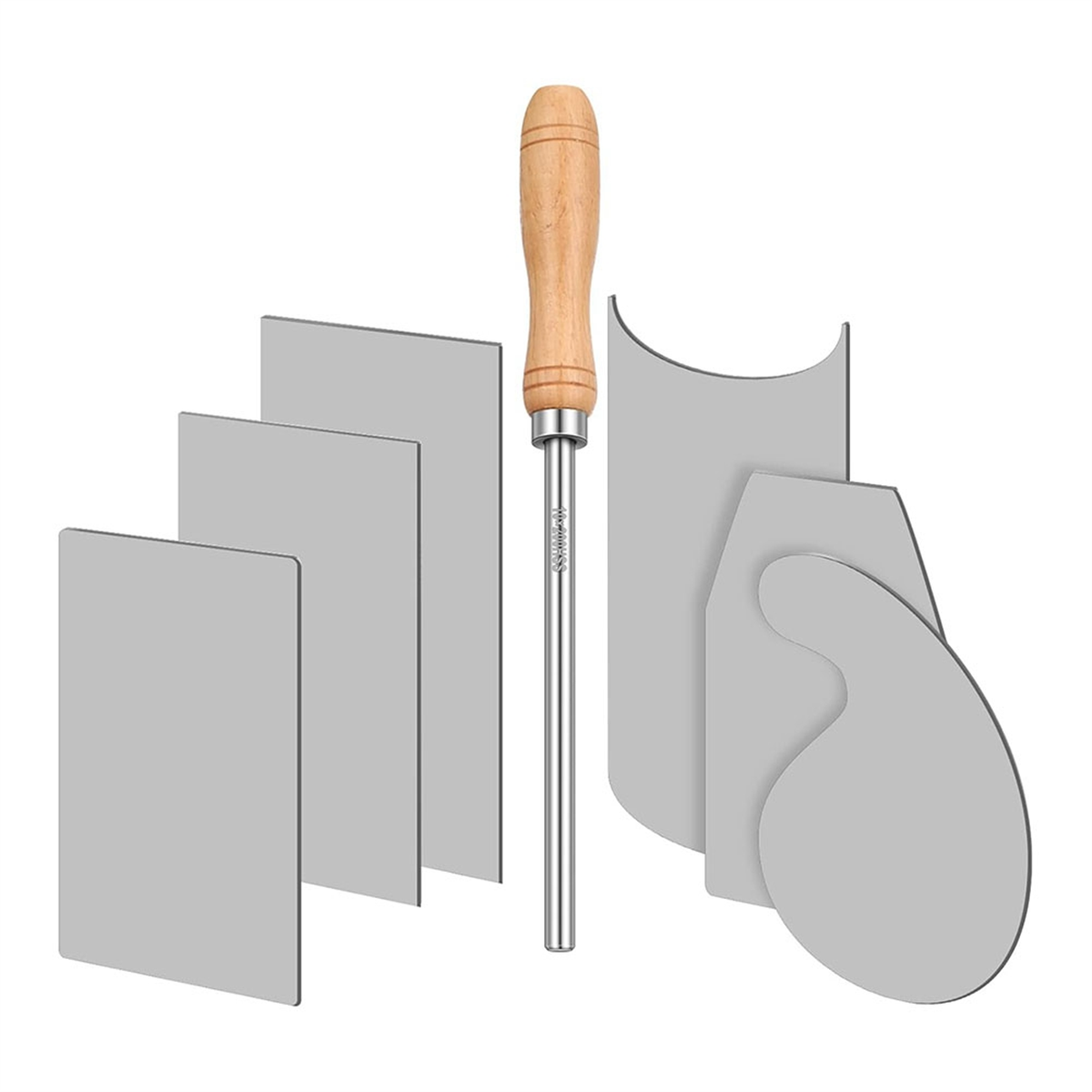 SZSC Card Scraper Burnisher an - Cabinet Scraper Set recension och pris