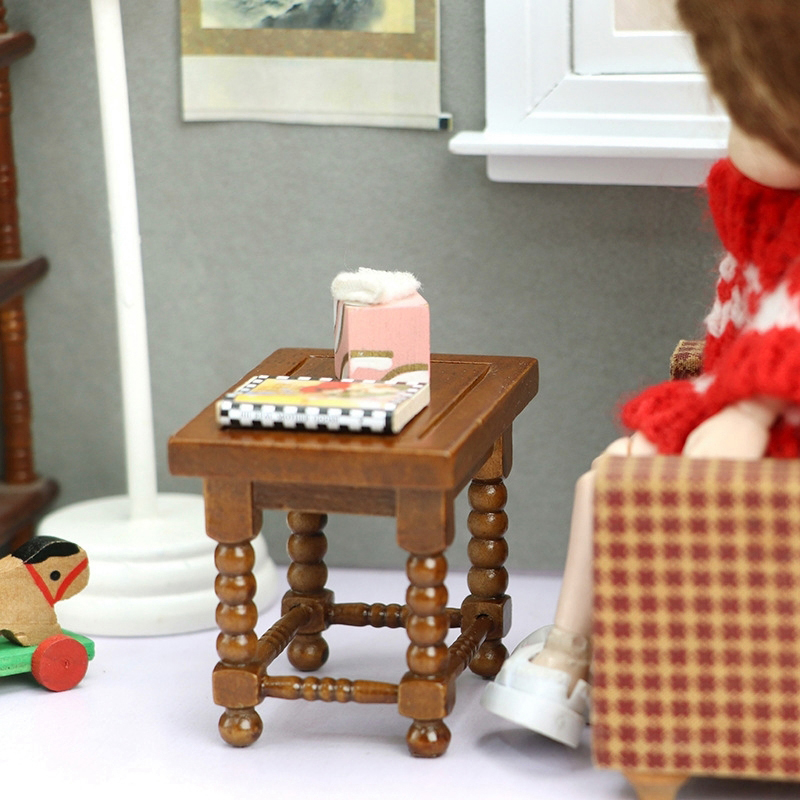 1:12 Dollhouse Miniature Round - Woodworking Diy recension och pris