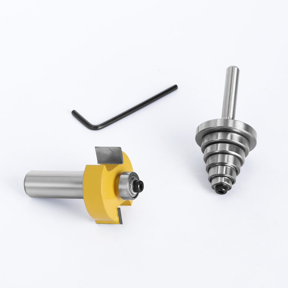 2PC 12mm 1/2 Shank  Rabbet T T - Woodworking Rabbet recension och pris