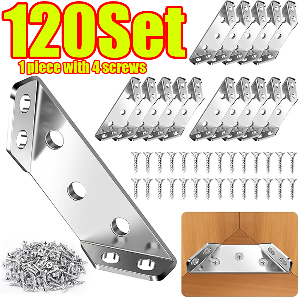 1-120Set Furniture Corner Conn - Cabinet Scraper Set recension och pris