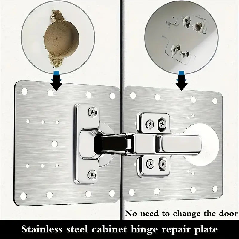 Cabinet Door Hinge Repair Plat - Cabinet Scraper Set recension och pris