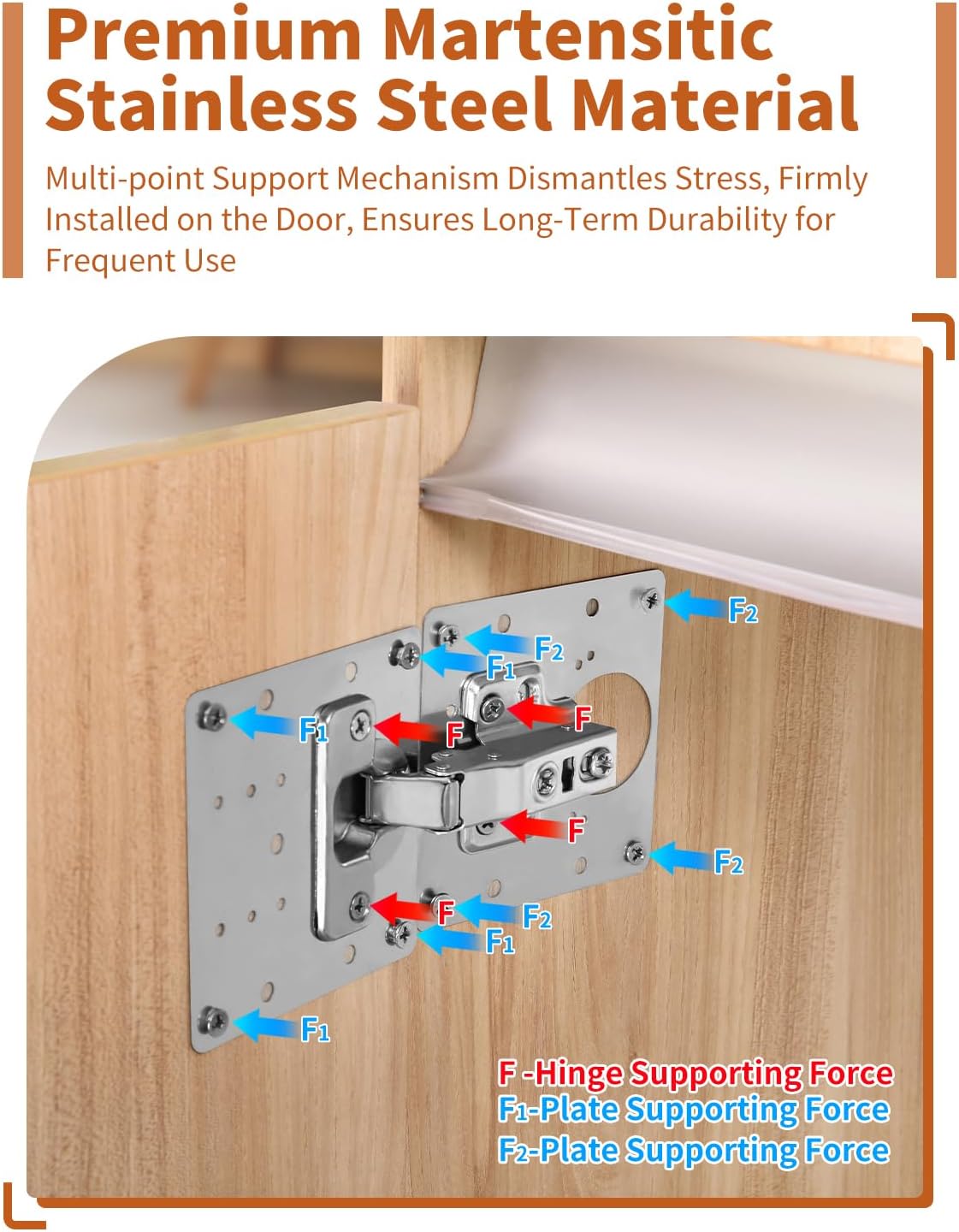 Cabinet Door Hinge Repair Plat - Cabinet Scraper Set recension och pris