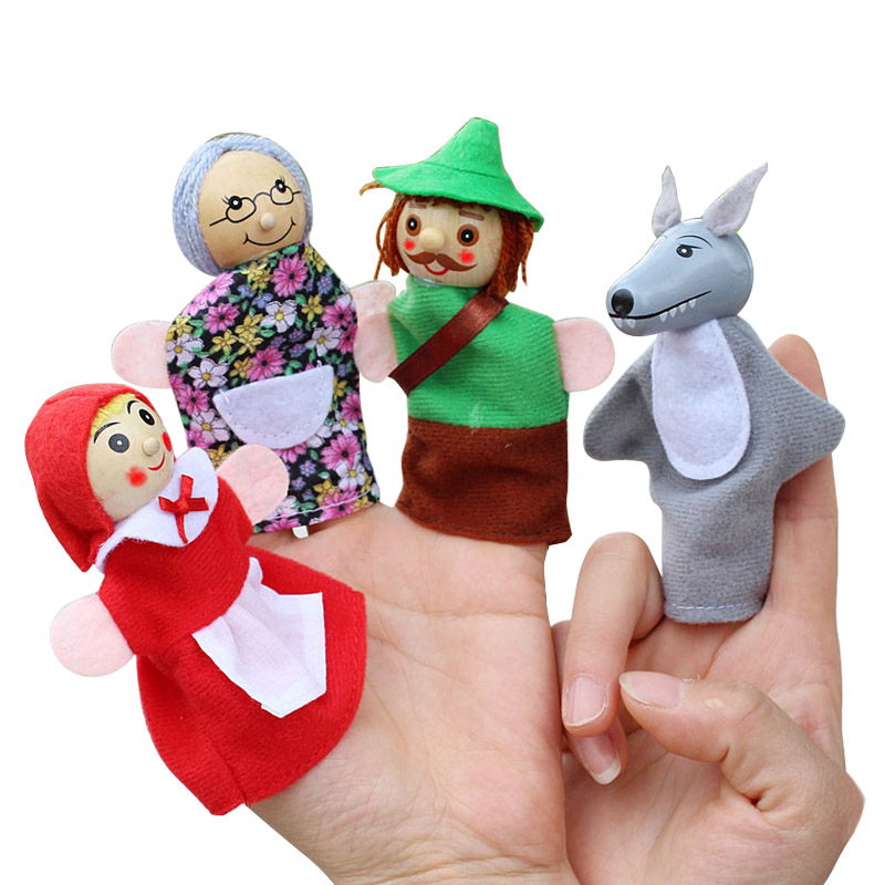 4pcs/Lot Kids Finger Puppets D - Woodworking For Beginners recension och pris