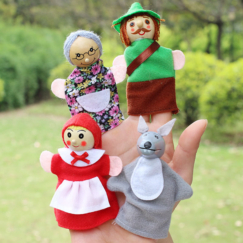 4pcs/Lot Kids Finger Puppets D - Woodworking For Beginners recension och pris