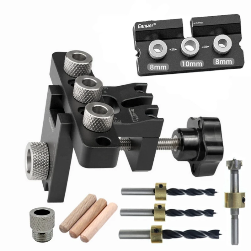 Woodworking Doweling Jig Kit 3 - Cabinet Scraper Set recension och pris