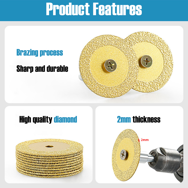 40mm Braze Diamond Saw Blade M - Woodworking Hand Tools recension och pris