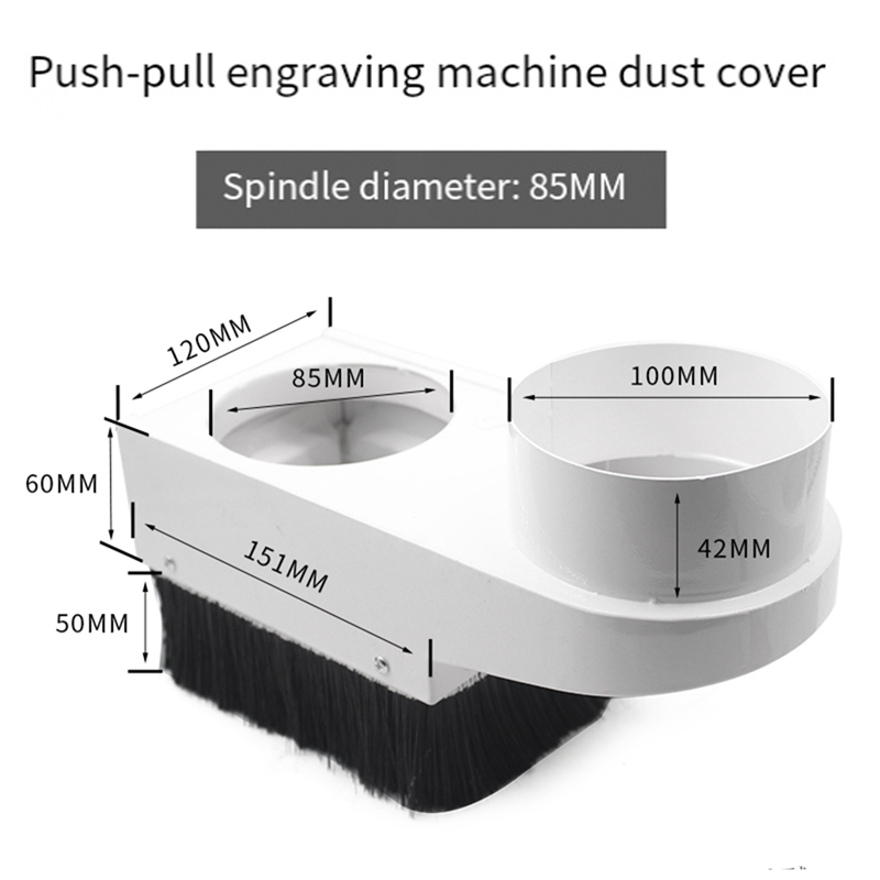 CNC Router Dust Collector Shoe - Woodworking Dust Collector recension och pris