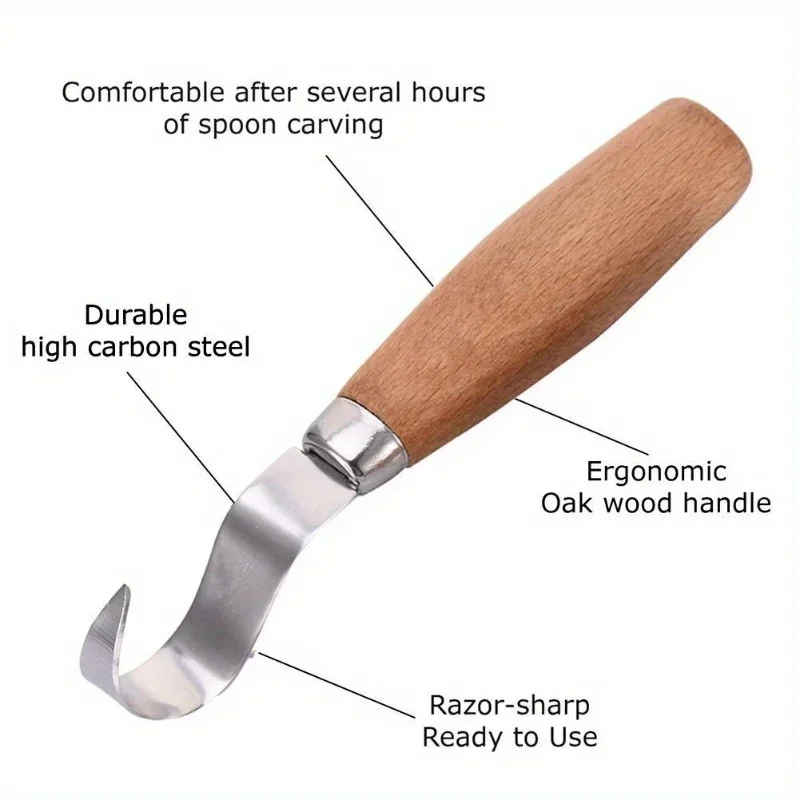 Wood Carving Knife Chisel Hook - Woodworking For Beginners recension och pris