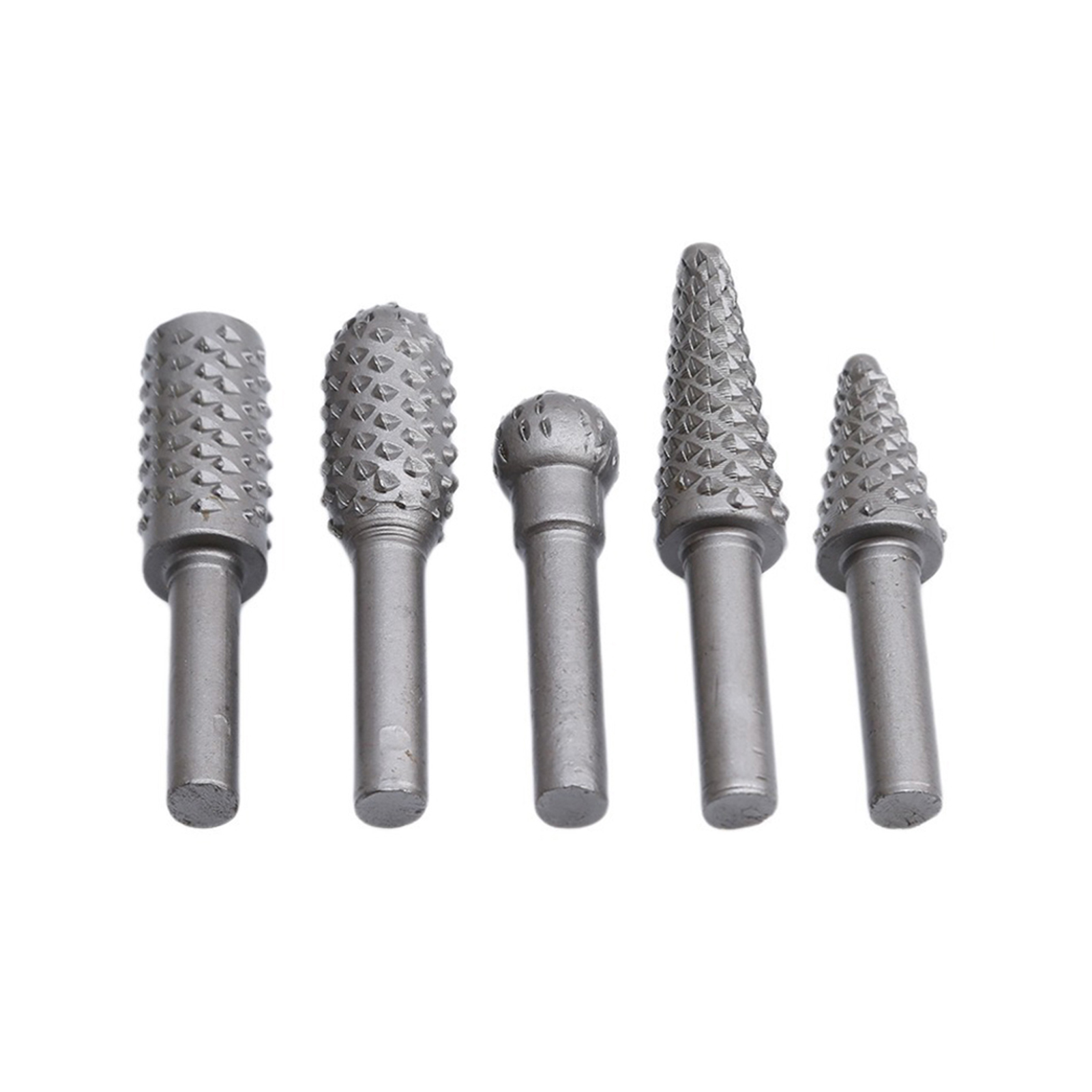 5Pcs Rotary Burr Rasp Woodwork - Woodworking Drills recension och pris