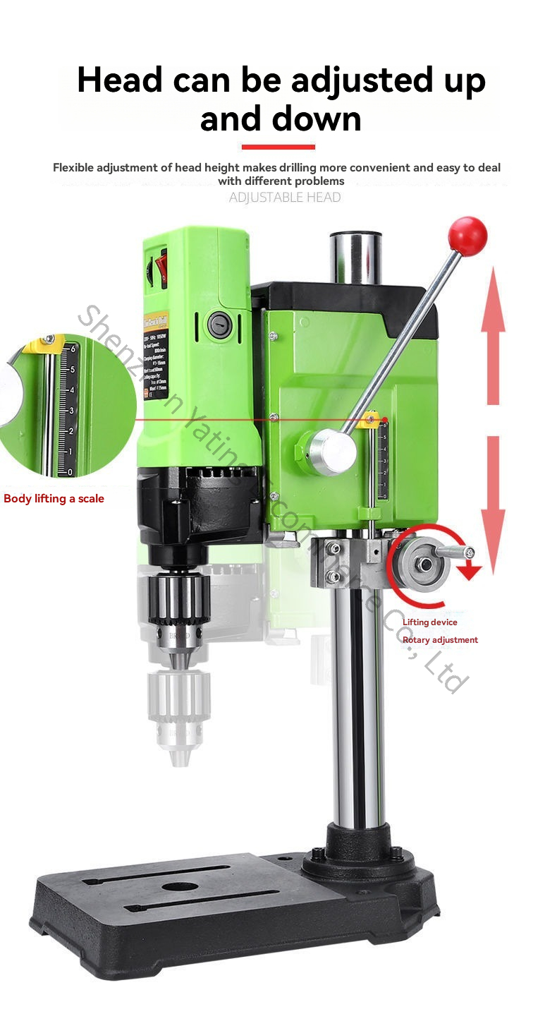 220V 1050W Upgraded Bench Dril - Woodworking Drills recension och pris