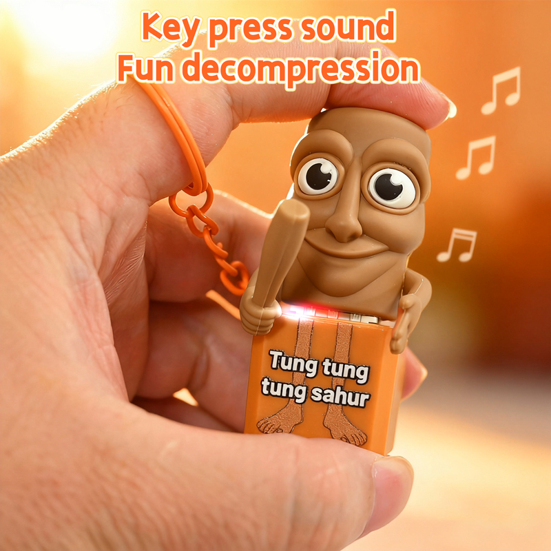Tung tung tung Sahur Keychain  - Woodworking For Beginners recension och pris