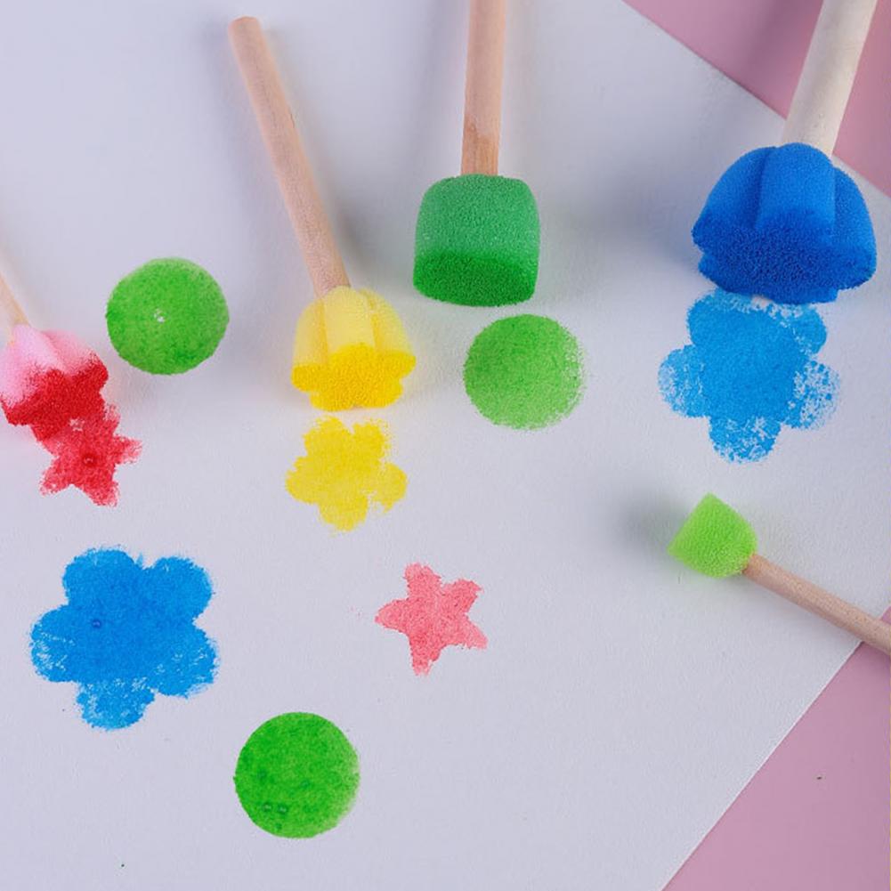 5Pcs/set Paint Sponge Stamp St - Woodworking For Beginners recension och pris