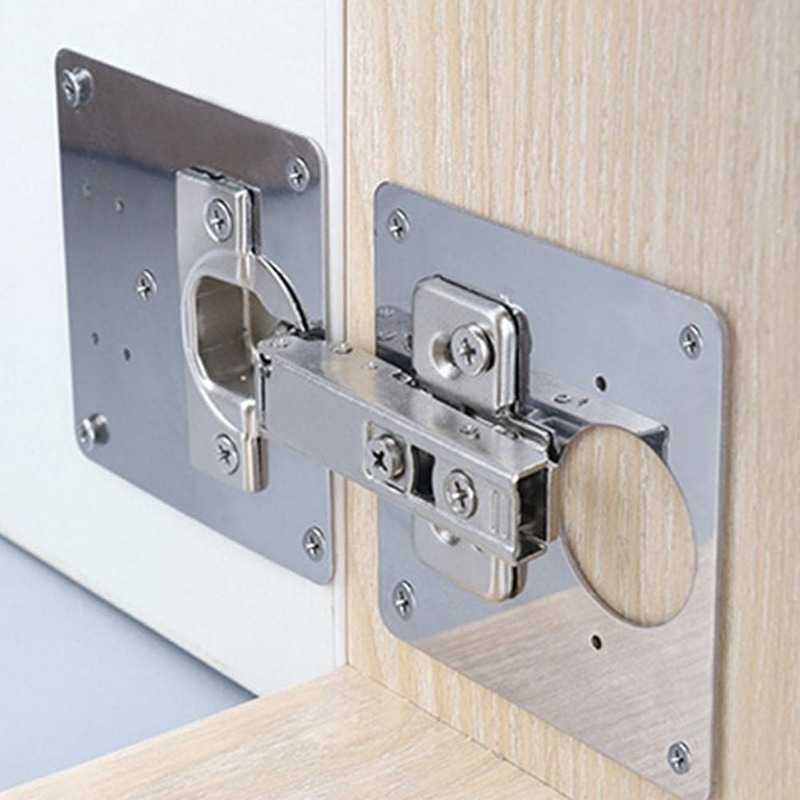 Cabinet Door Hinge Repair Plat - Cabinet Scraper Set recension och pris
