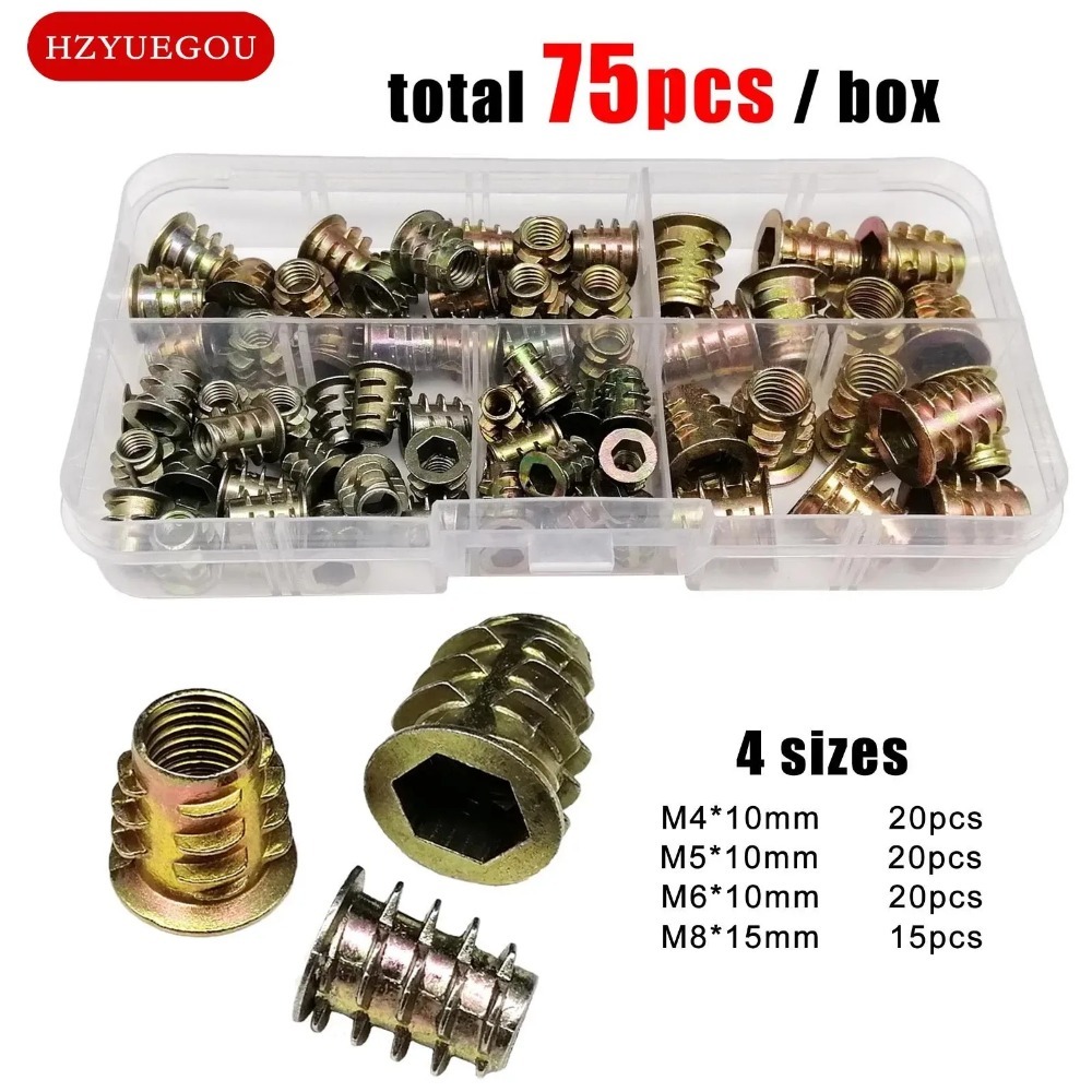 165/75/55pcs Threaded Insert N - Cabinet Scraper Set recension och pris