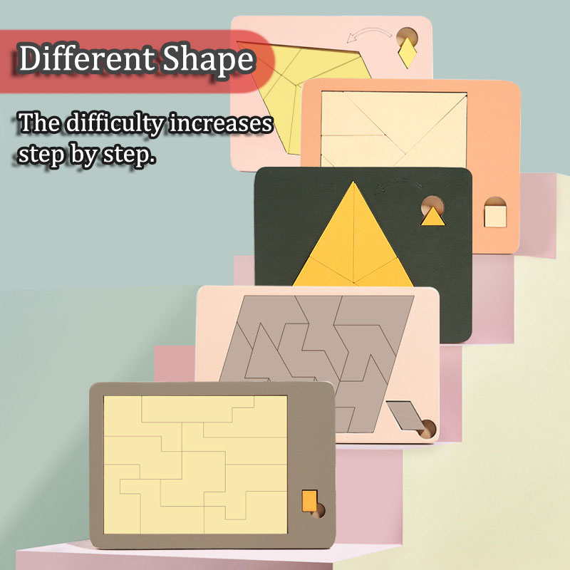 Wooden Geometric Puzzles Chall - Woodworking For Beginners recension och pris