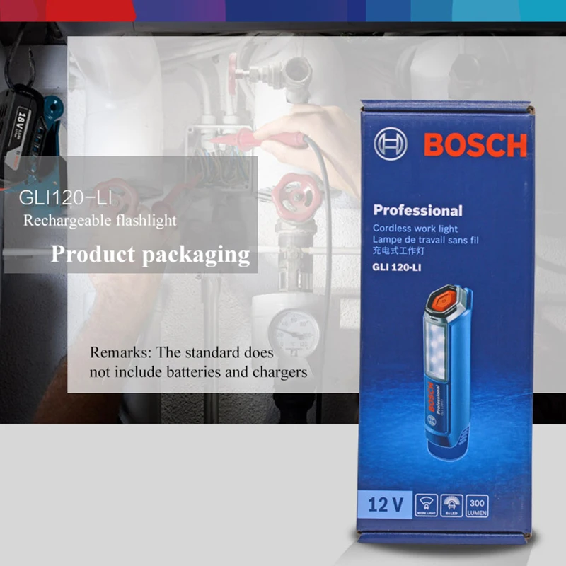 Bosch Rechargeable Light GLI 1 - Woodworking Diy recension och pris