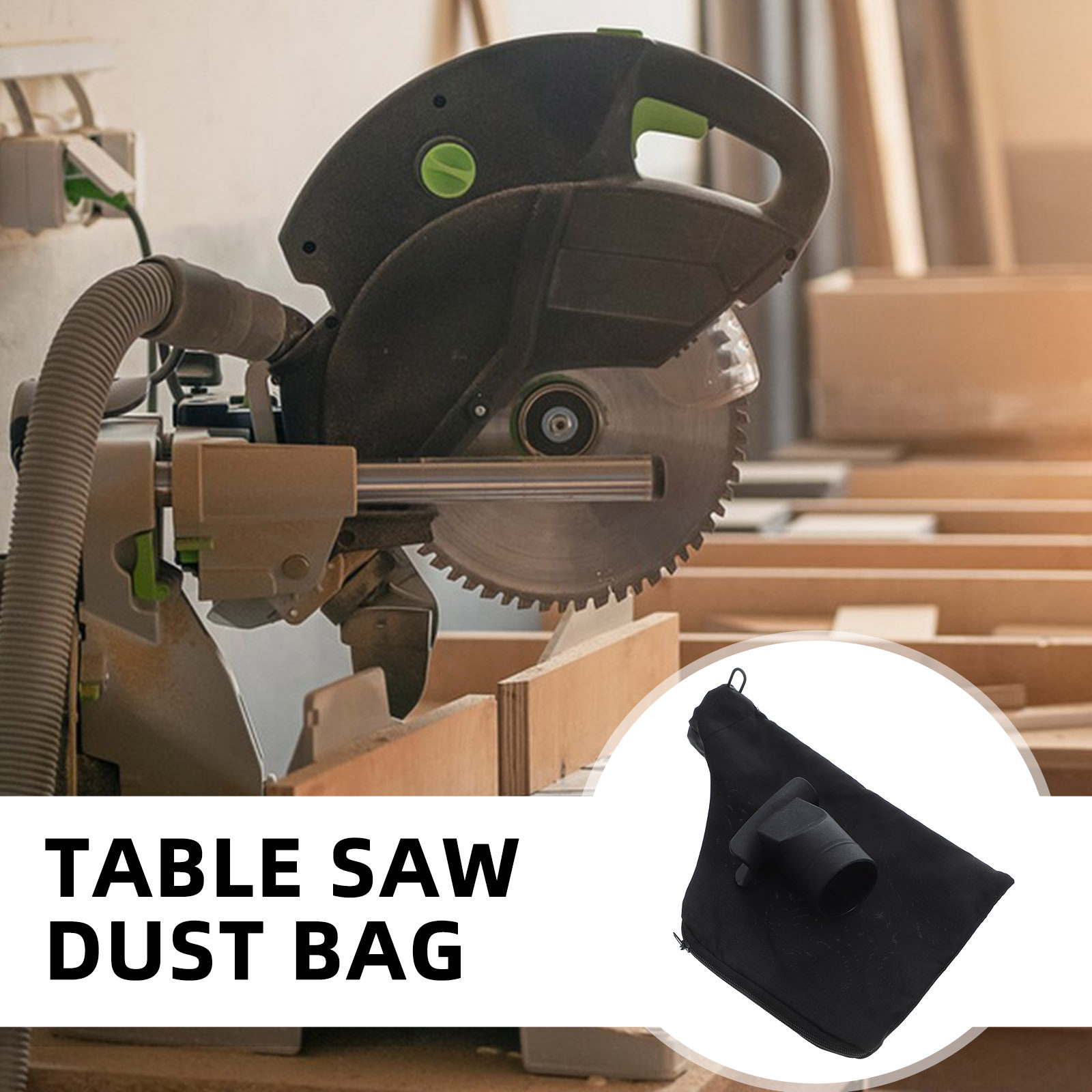 Circular Saw Dust Bag Heavy Du - Woodworking Dust Collector recension och pris