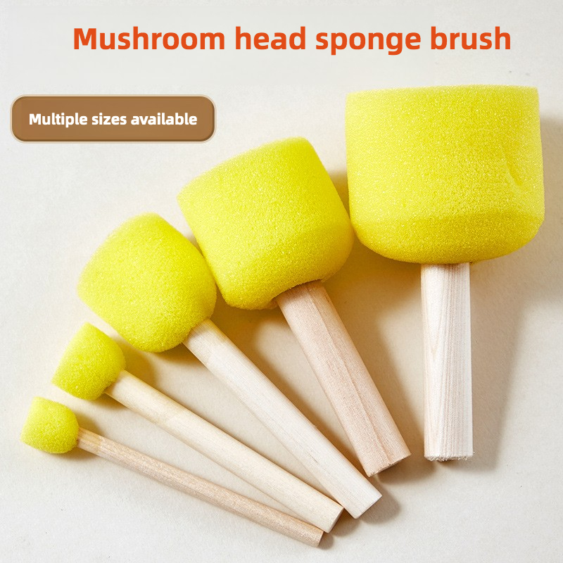 10 Pcs Set Wooden Handle Mushr - Woodworking For Beginners recension och pris